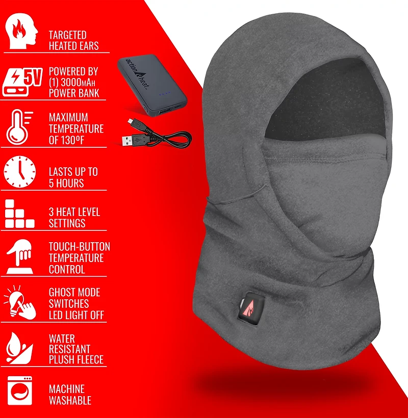 ActionHeat 5 V Battery Heated Balaclava