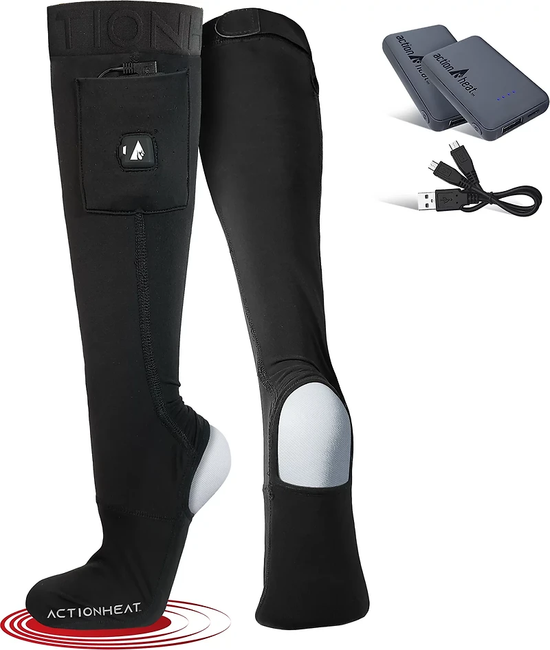 ActionHeat 5V Open Back Heated Sock Liner Cover