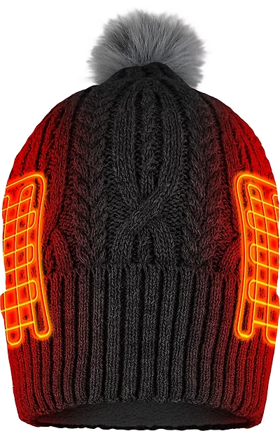 ActionHeat Men's 5V Battery Heated Cable Knit Hat