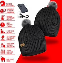 ActionHeat Men's 5V Battery Heated Cable Knit Hat
