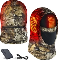 ActionHeat Men's 5V Battery Heated Hunting Fleece Balaclava