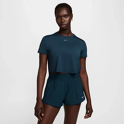 Nike Women's NK One Classic Dri-FIT Crop Short Sleeve Shirt