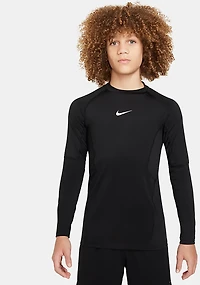 Nike Pro Boys' Dri-Fit Long Sleeve Top