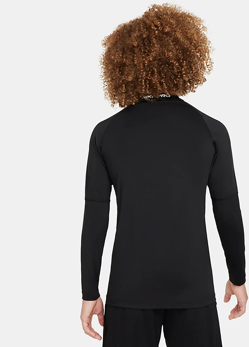 Nike Pro Boys' Dri-Fit Long Sleeve Top