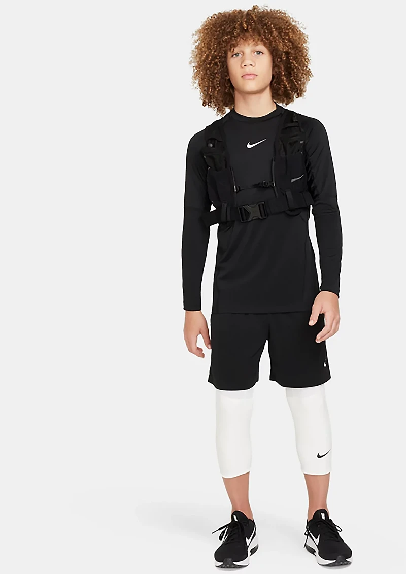 Nike Pro Boys' Dri-Fit Long Sleeve Top
