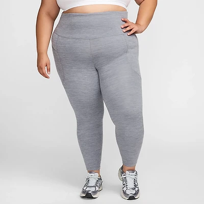Nike Women's Dri-FIT High-Waisted Plus 7/8 Leggings with Pockets