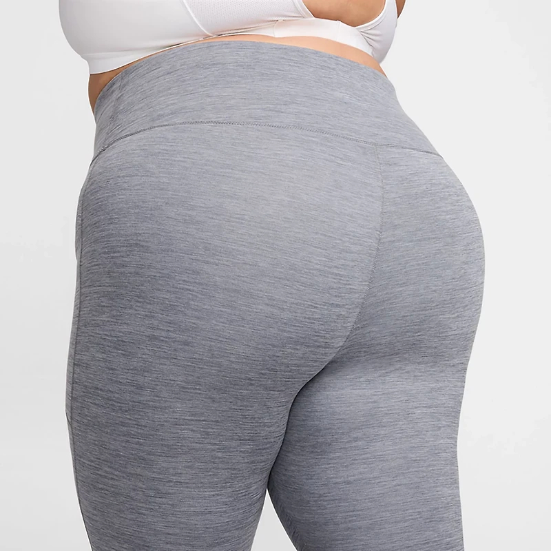 Nike Women's Dri-FIT High-Waisted Plus 7/8 Leggings with Pockets