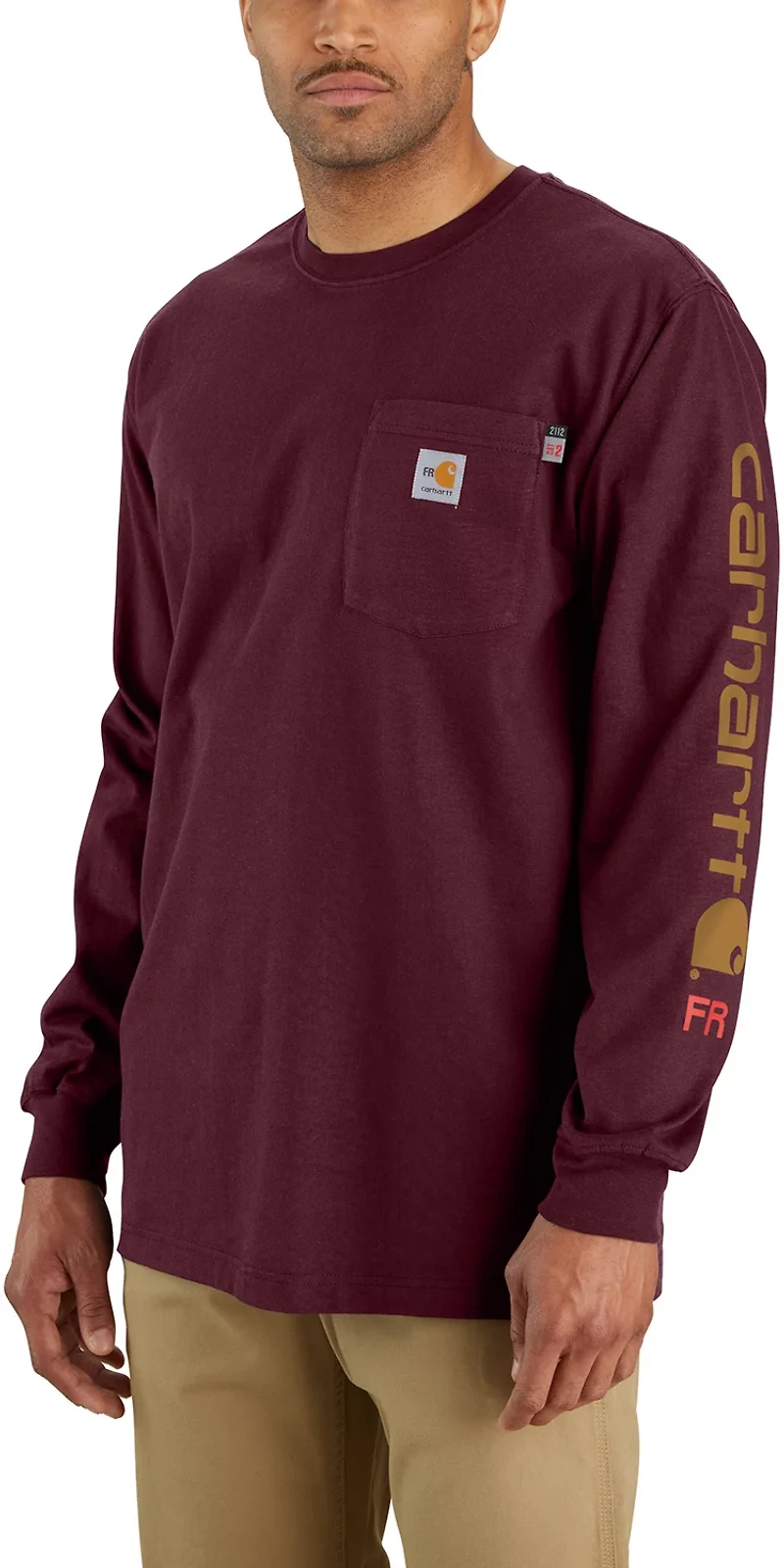 Carhartt Men's FR Force Long Sleeve Graphic T-shirt