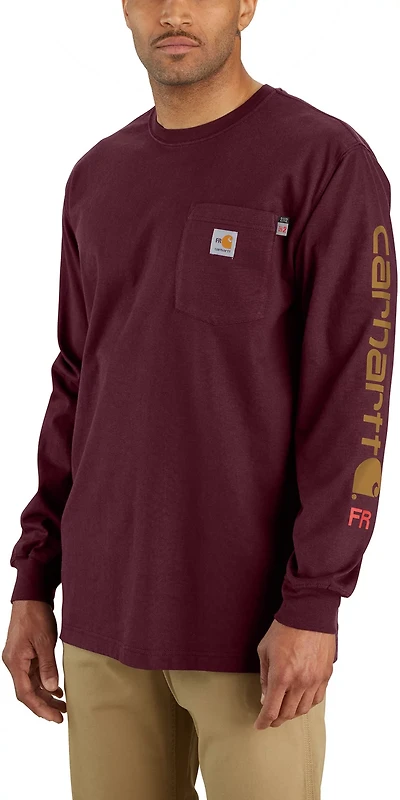 Carhartt Men's FR Force Long Sleeve Graphic T-shirt