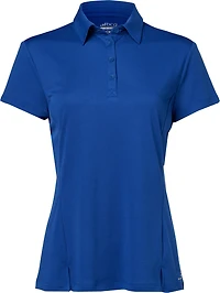 BCG Women's Tennis Button Short Sleeve Polo Shirt