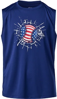 BCG Boys' #5 Turbo Graphic Tank Top