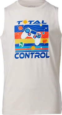BCG Boy's Cotton Total Control Graphic Tank Top