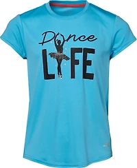BCG Girls' Training Turbo Dance Life Graphic T-shirt