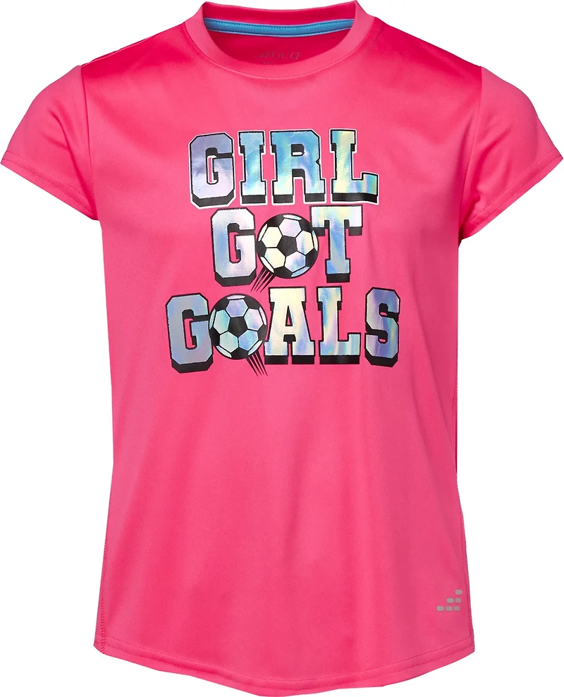 BCG Girls' Training Turbo Goals Graphic T-shirt