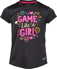 BCG Girls' Training Turbo Game Girl Graphic Short Sleeve T-shirt