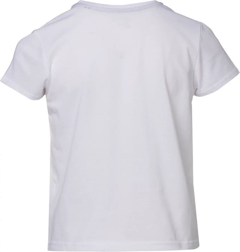 BCG Girls' Lifestyle Cotton USA Party Graphic T-shirt