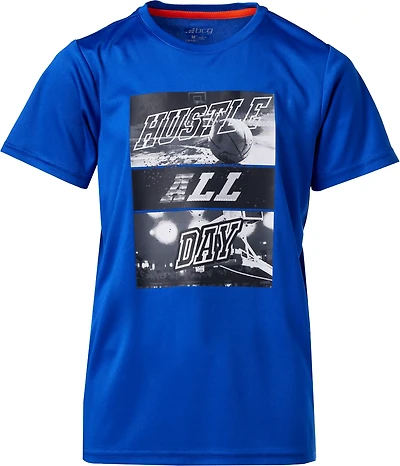 BCG Boys' Turbo Short Sleeve Hustle All Day Graphic T-shirt