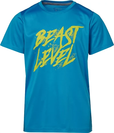 BCG Boys' Turbo Short Sleeve Beast Level Short-Sleeve T-shirt