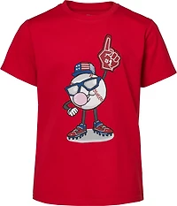 BCG Boys' Baseball Fan Cotton Graphic T-shirt