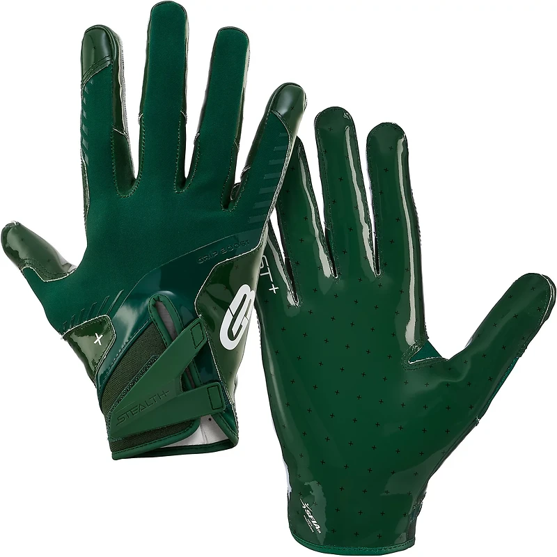 Grip Boost Youth Stealth 6.0 Boost+ Solid Chrome Football Gloves