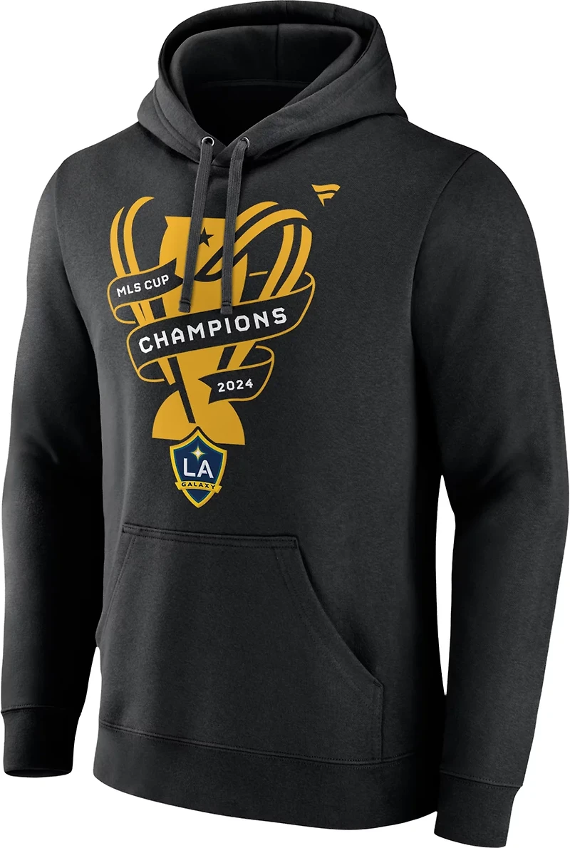 Fanatics Men's Los Angeles Galaxy 2024 MLS Cup Champions Locker Room Pullover Hoodie
