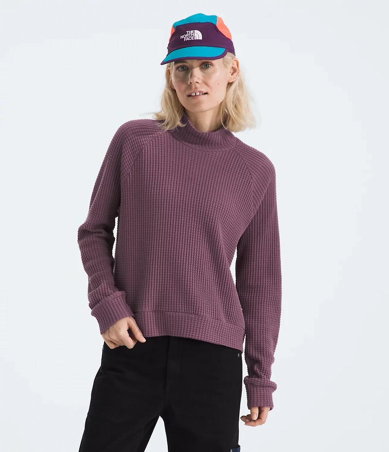 The North Face Women's Mock Neck Long Sleeve Chabot Shirt