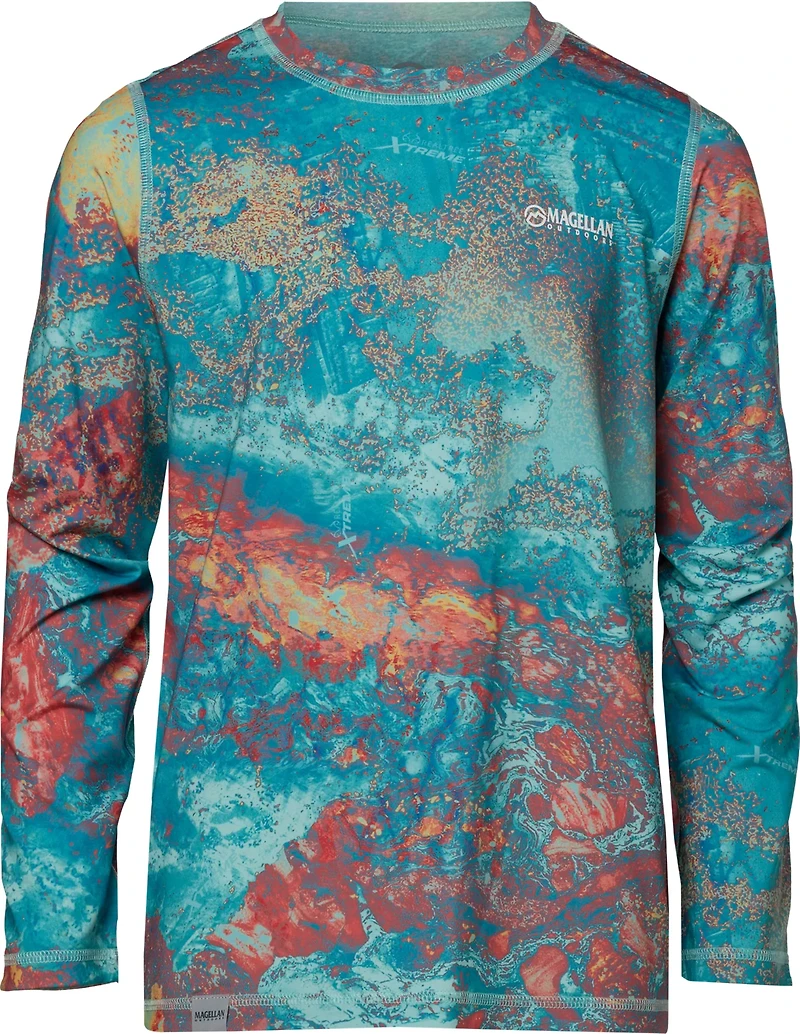 Magellan Outdoors Boys' Realtree Xtreme Reversible Long Sleeve T-shirt