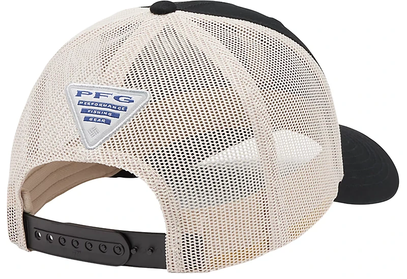 Columbia Sportswear Men's PFG Mesh Snap Back Fish Flag Cap