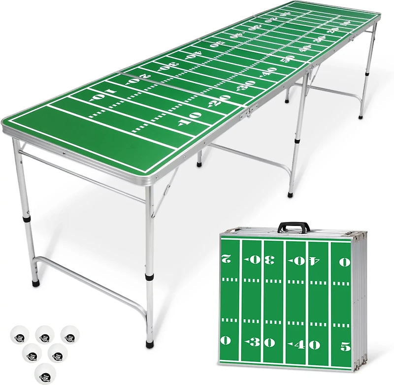 GoPong Football 8 ft Portable Table