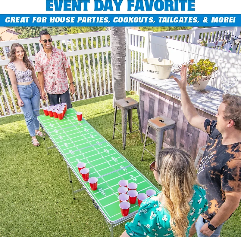 GoPong Football 8 ft Portable Table