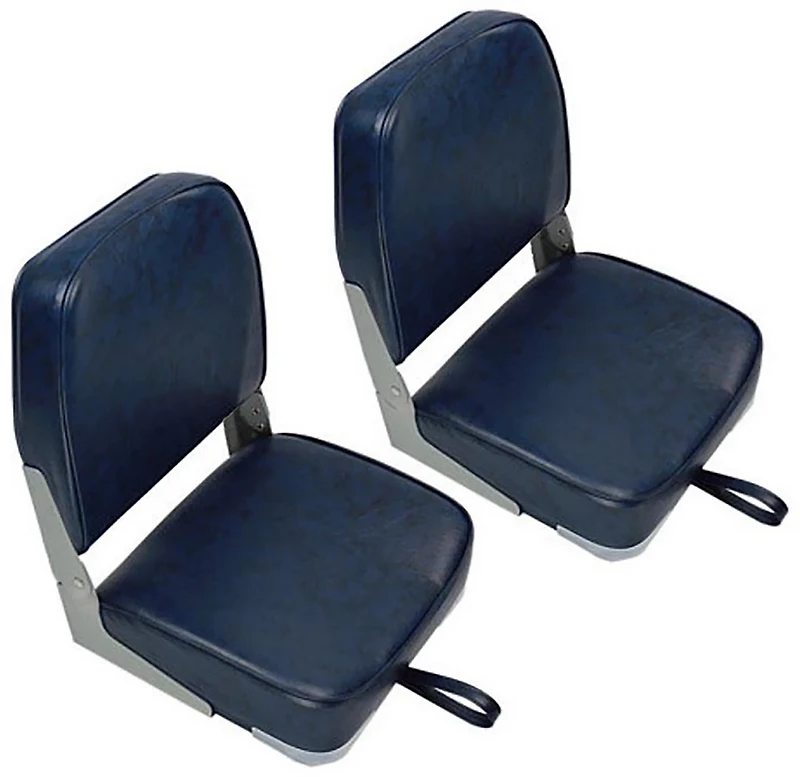 Leader Accessories High-Back Folding Boat Seats Set of 2