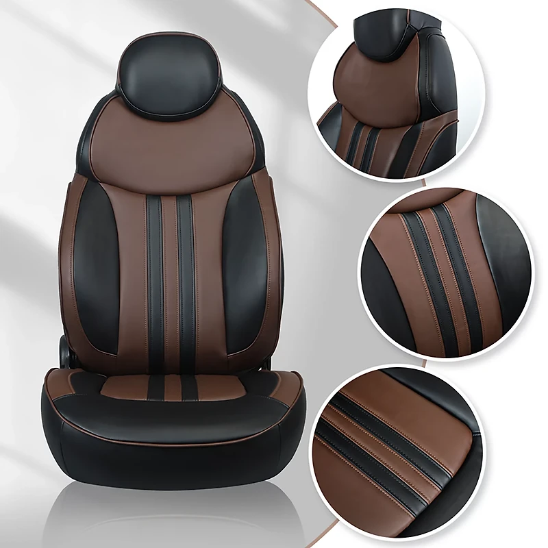 Leader Accessories High-Back Luxury Reclining Captain's Pontoon Boat Seat