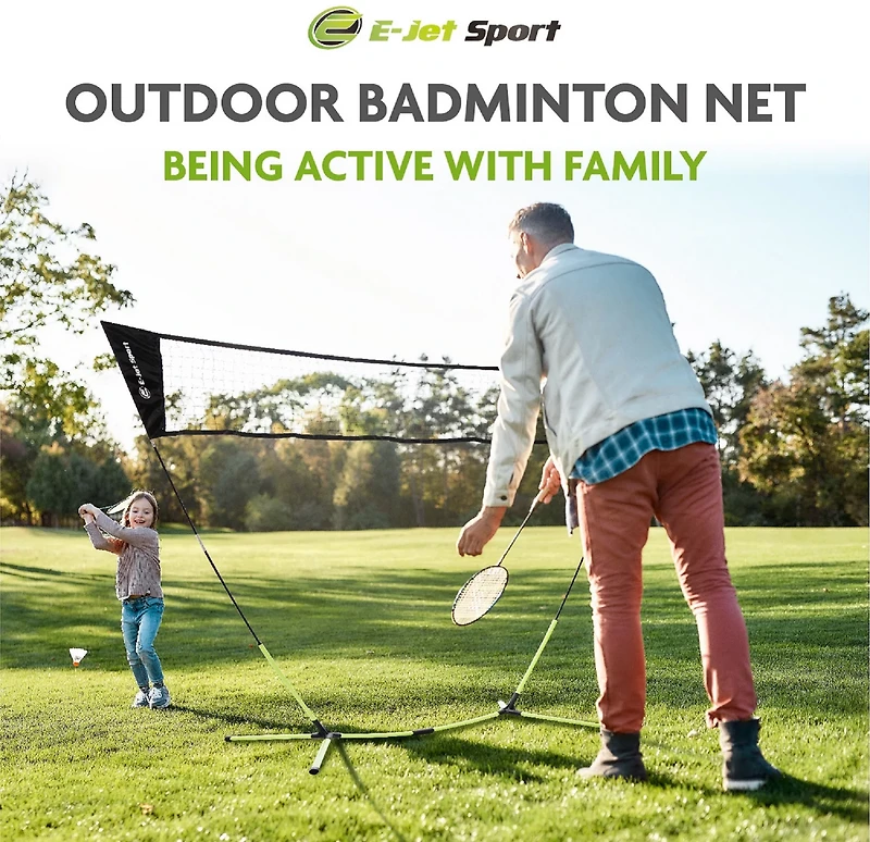 E-Jet Sport Badminton Net Set