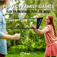 E-Jet Sport Solo Play Badminton Net