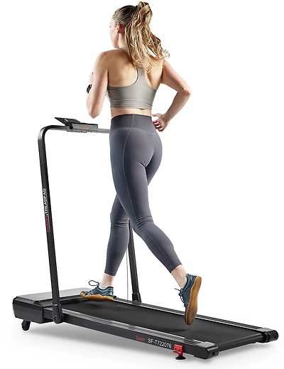 Sunny Health & Fitness Pacer Smart Compact Auto Incline Tread Pad