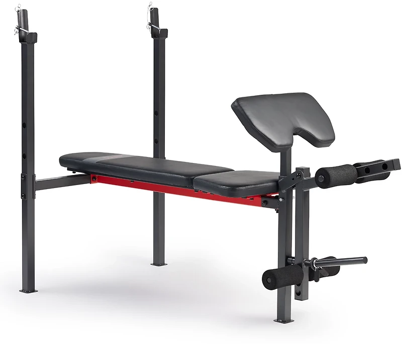 Sunny Health & Fitness Multi-Function Adjustable Incline Weight Bench