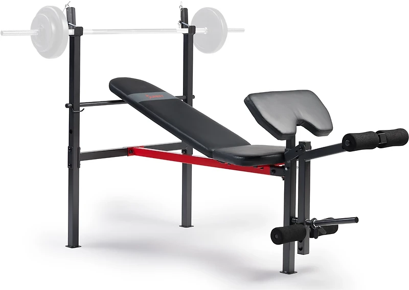 Sunny Health & Fitness Multi-Function Adjustable Incline Weight Bench