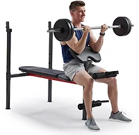 Sunny Health & Fitness Multi-Function Adjustable Incline Weight Bench