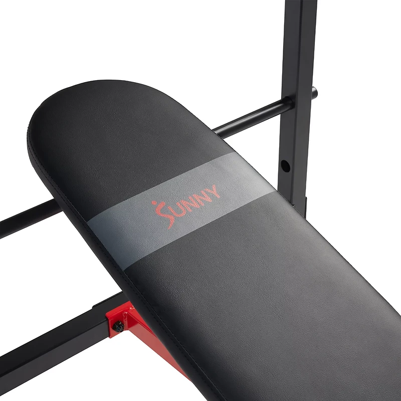 Sunny Health & Fitness Multi-Function Adjustable Incline Weight Bench