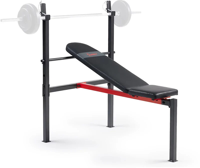 Sunny Health & Fitness Adjustable Standard Incline Weight Bench