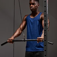 Sunny Health & Fitness Premium Steel Lat Pull-Down Bar Cable Attachment