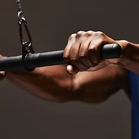 Sunny Health & Fitness Premium Steel Straight Pull-Down Bar Cable Attachment