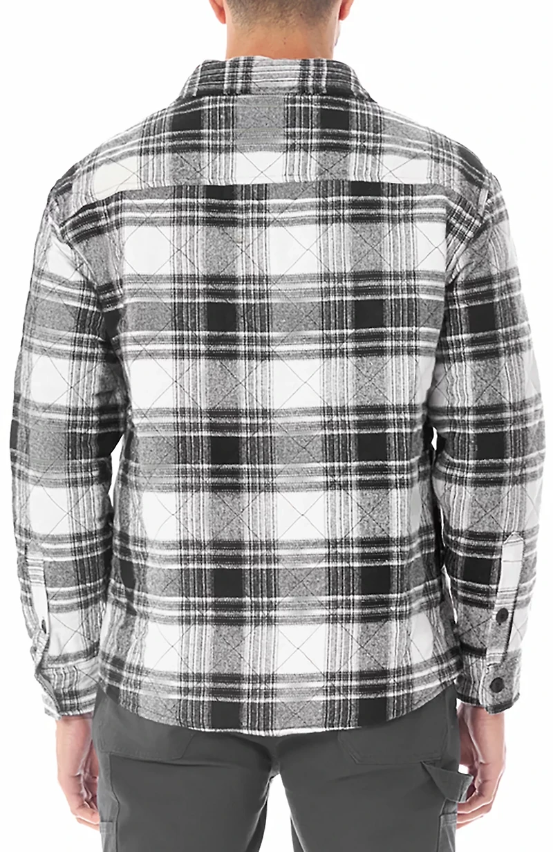 Smith's Workwear Men's Quilted Flannel ShirtJac