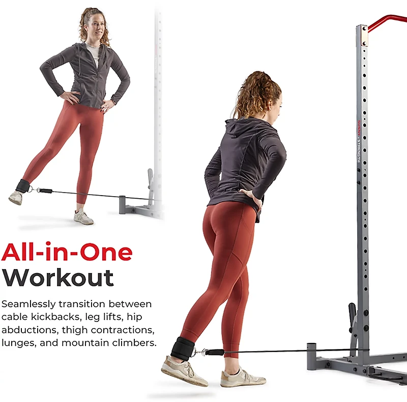 Sunny Health & Fitness Multifunction Workout Ankle Straps