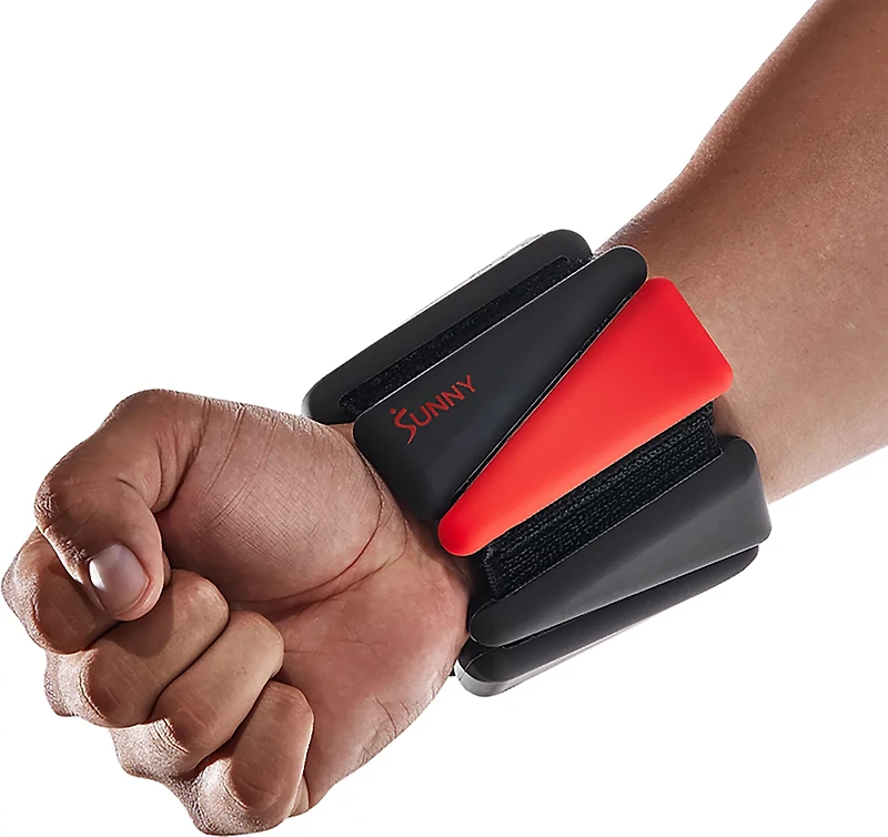 Sunny Health & Fitness 103 Series Adjustable 1 lb Wrist Weights Pair