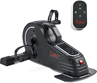 Sunny Health & Fitness Motorized Smart Under Desk Mini Bike
