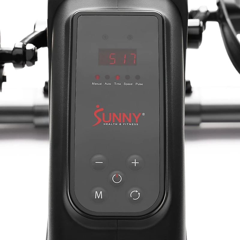 Sunny Health & Fitness Smart Motorized Mini Exercise Bike