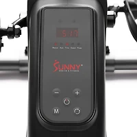 Sunny Health & Fitness Smart Motorized Mini Exercise Bike