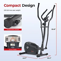 Sunny Health & Fitness Elliptical Cross Trainer