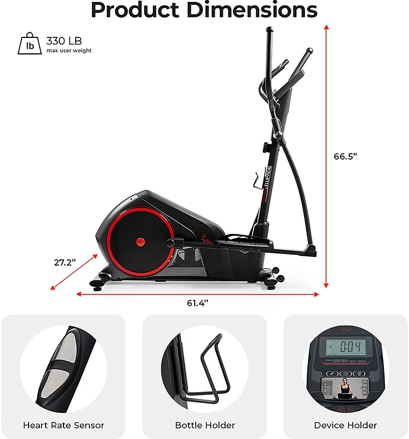 Sunny Health & Fitness Elliptical Machine